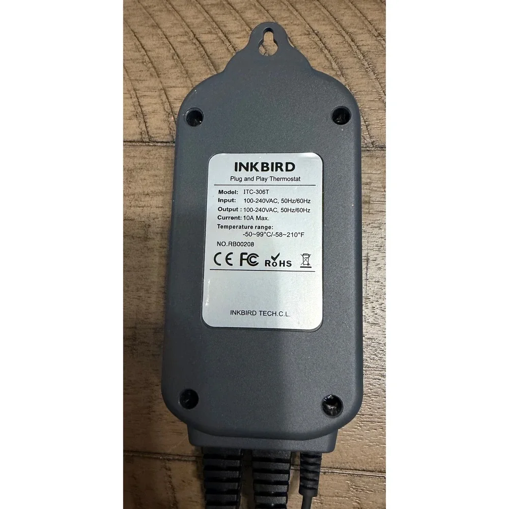INKBIRD ITC308T Plug and Play Thermostat Dual Outlet Temperature Controller 10A